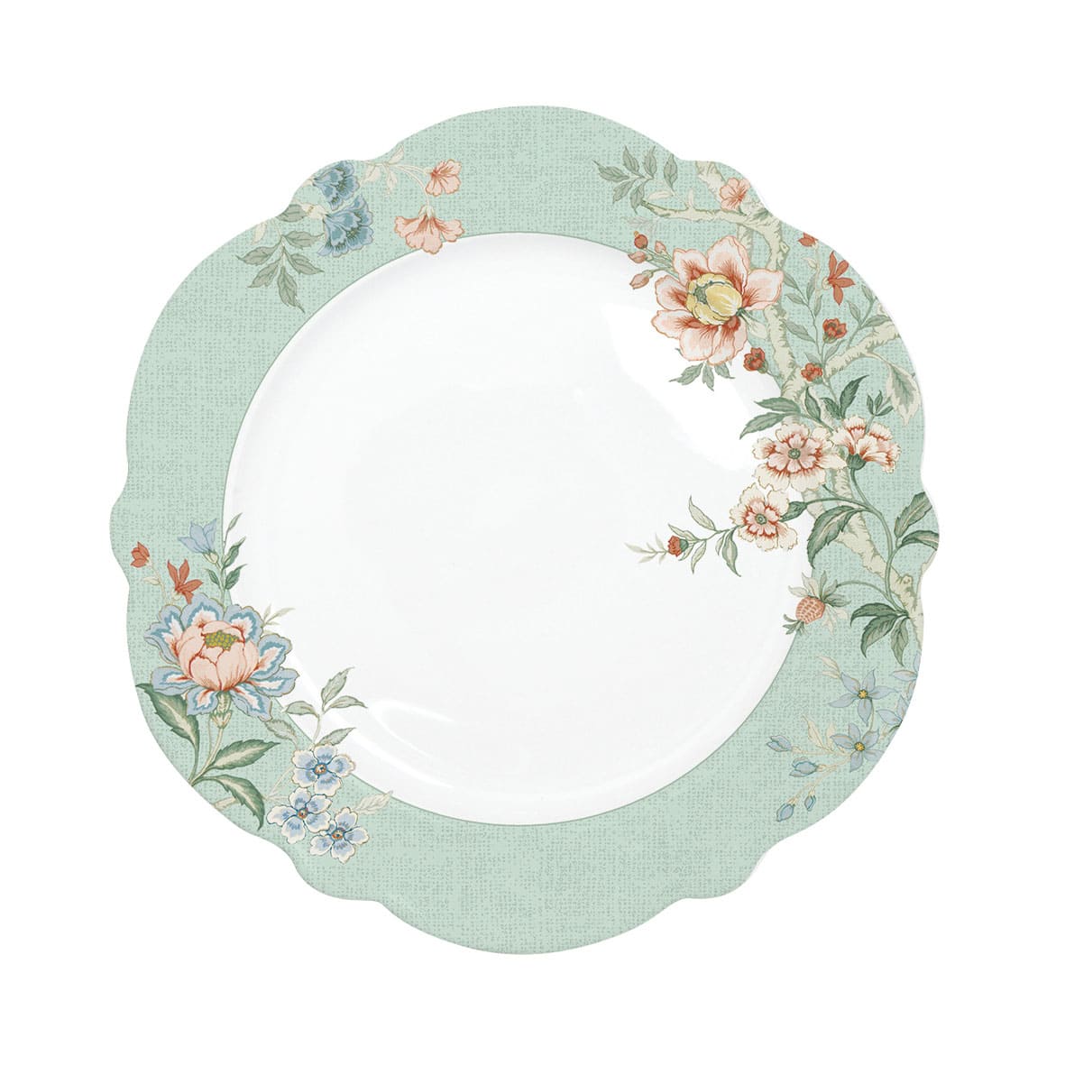 Porcelain dinner plate ZEN GARDEN GREEN