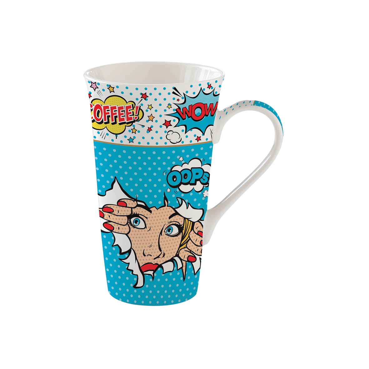High qualiity Fine China mug 600 ml POP ART