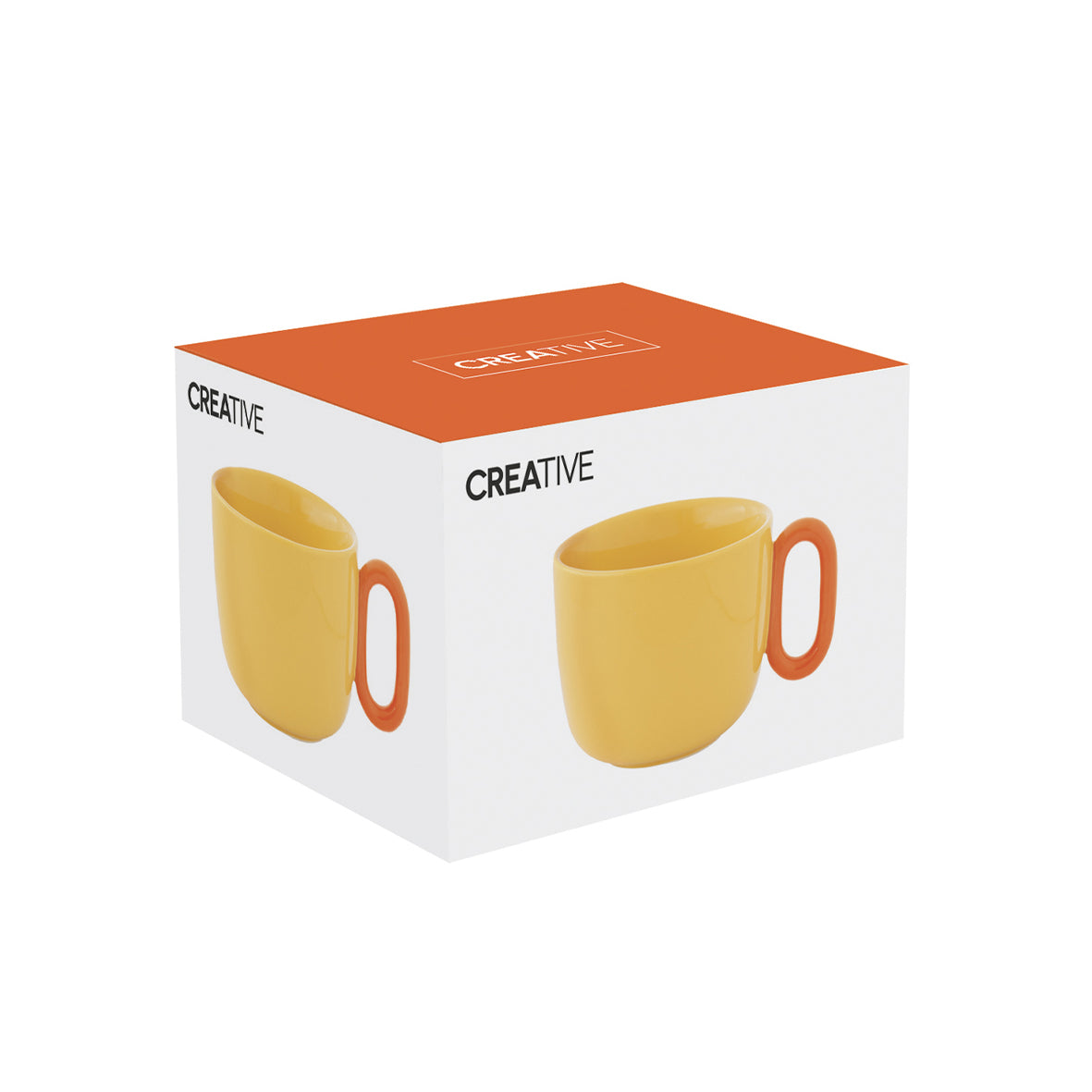 Breakfast cup CREATIVE YELLOW