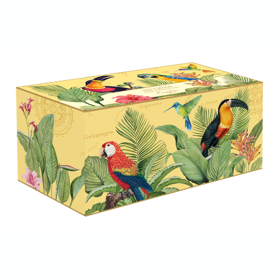 Ensemble de 2 mugs EXOTIC PARADISE