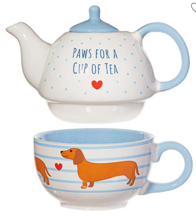 Sausage Dog Tea for One
