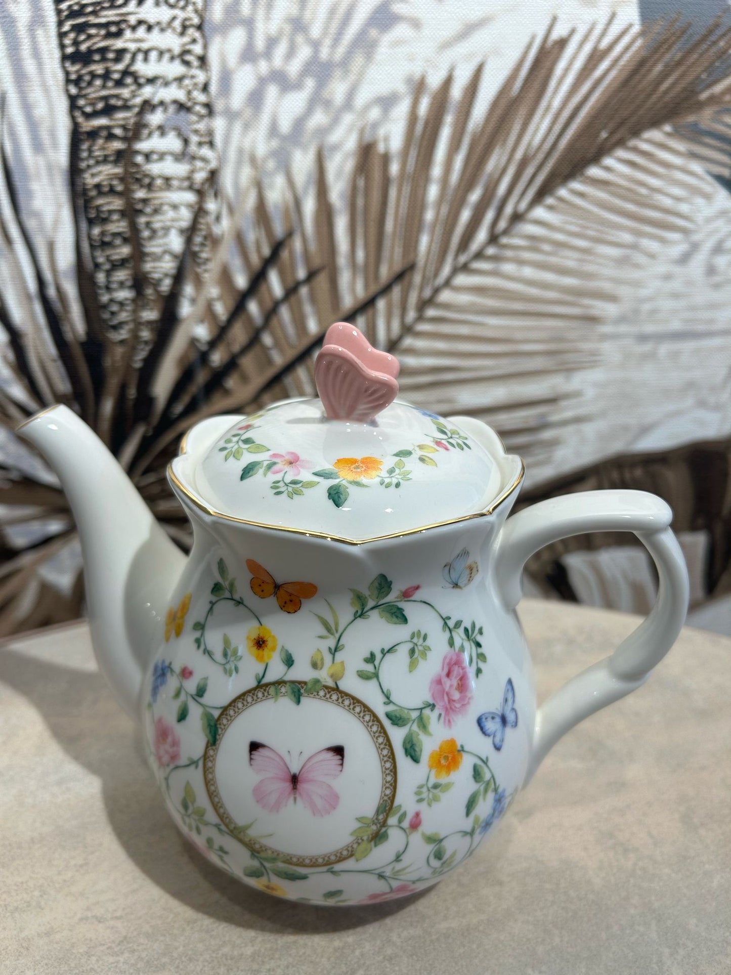 Teapot DANCING BUTTERFLIES