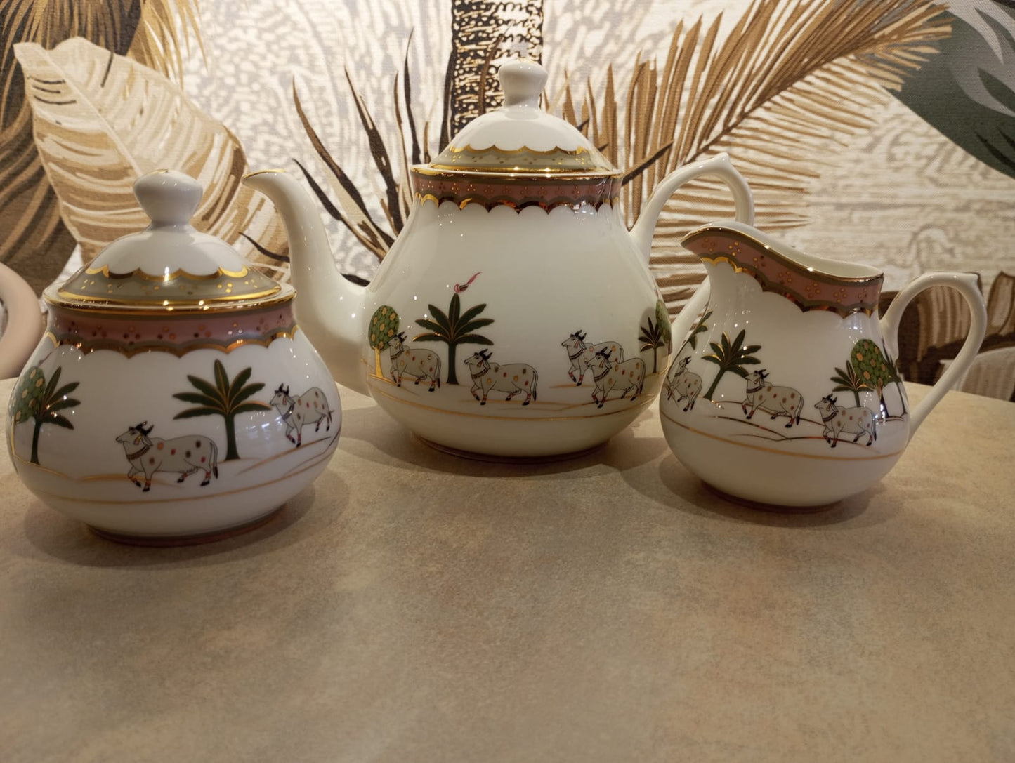 PICHWAI - Tea Pot & Sugar Pot
