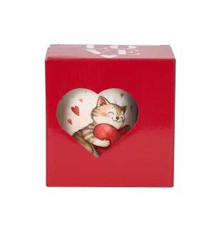 Mug with infuser CAT WITH TOY