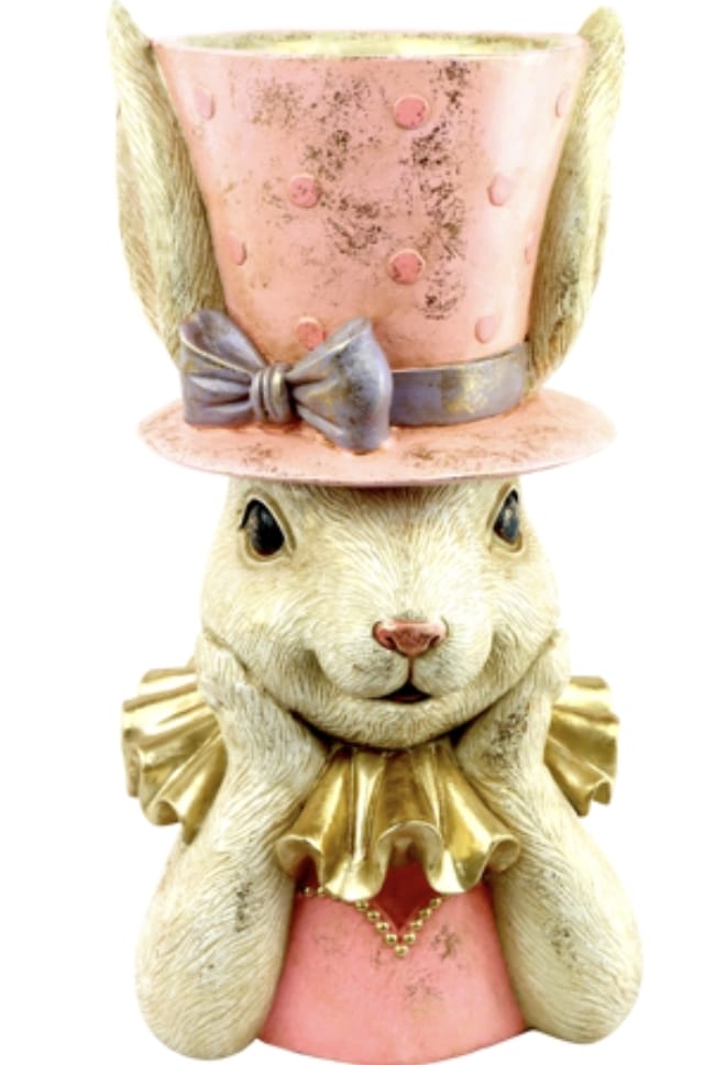 the "Bunnyville" bunny pot