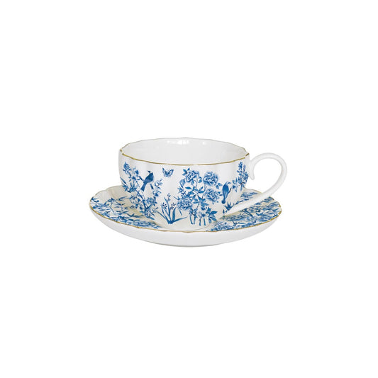 Tea cup & saucer  PARADISE GARDEN