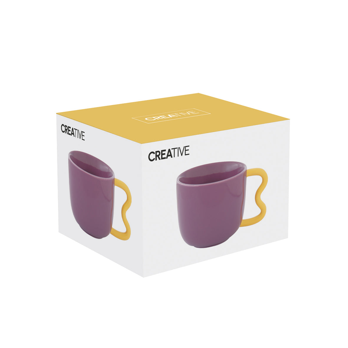 Breakfast cup CREATIVE purple