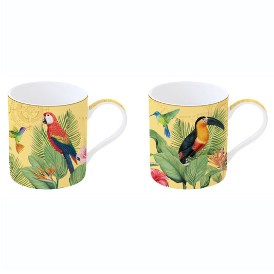 Ensemble de 2 mugs EXOTIC PARADISE