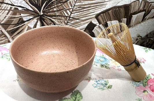 Matcha Bowl "Makiko" Pink