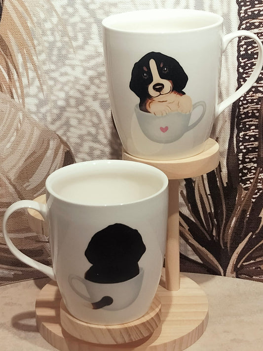 XXL mug ''Puppy dog in cup''