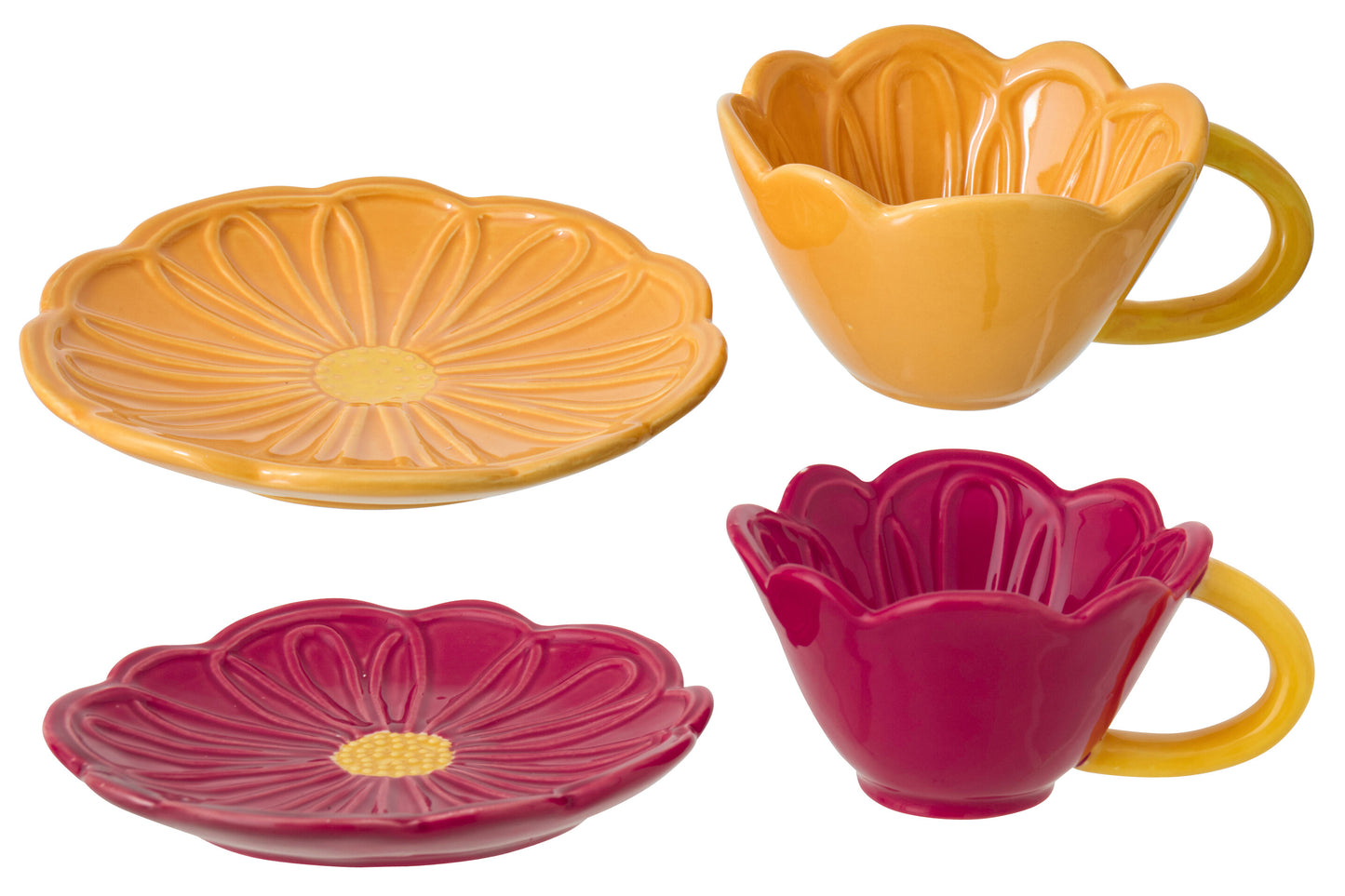Flower Cups and saucer