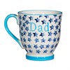 Bohemian Stars Dad Mug Blue