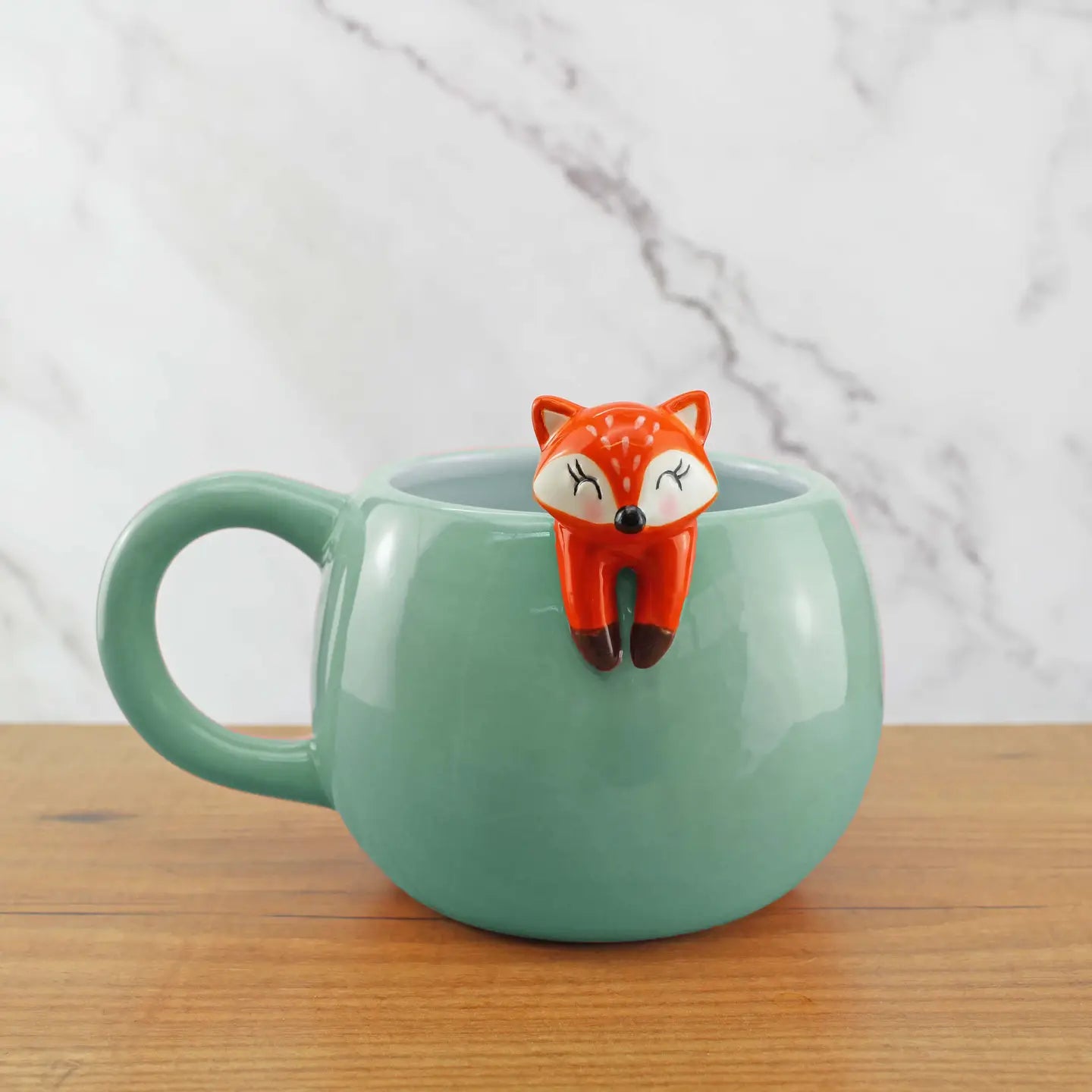 Pet friends fox coffee mug