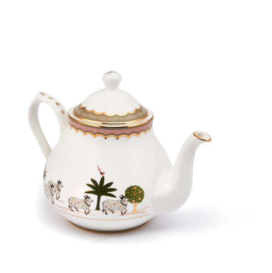 PICHWAI - Tea Pot & Sugar Pot