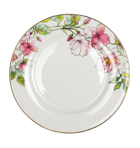 Sweet plate with gold edge