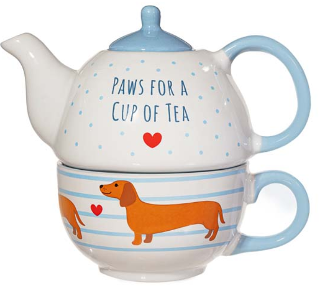 Sausage Dog Tea for One