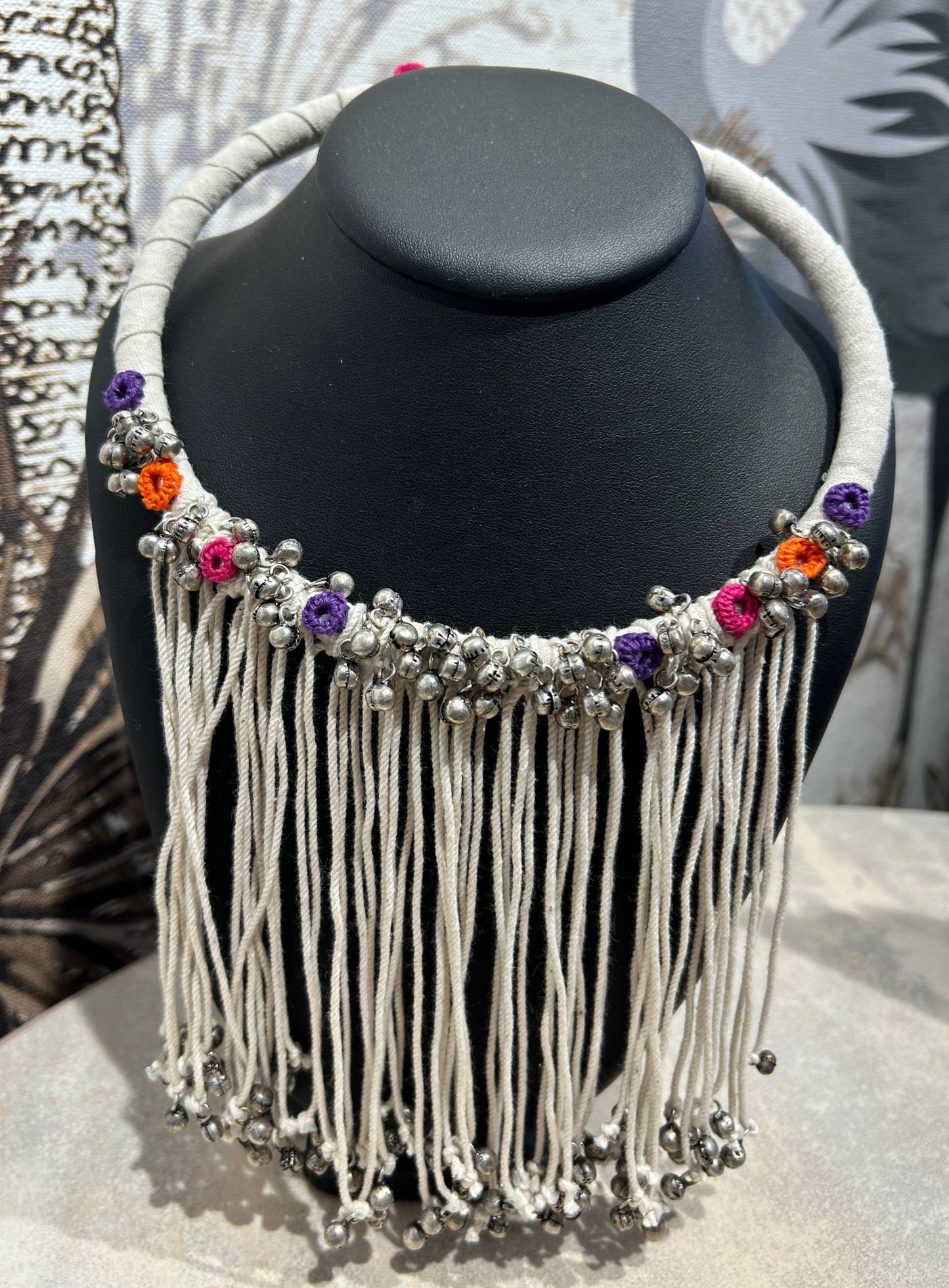 white ring with bells