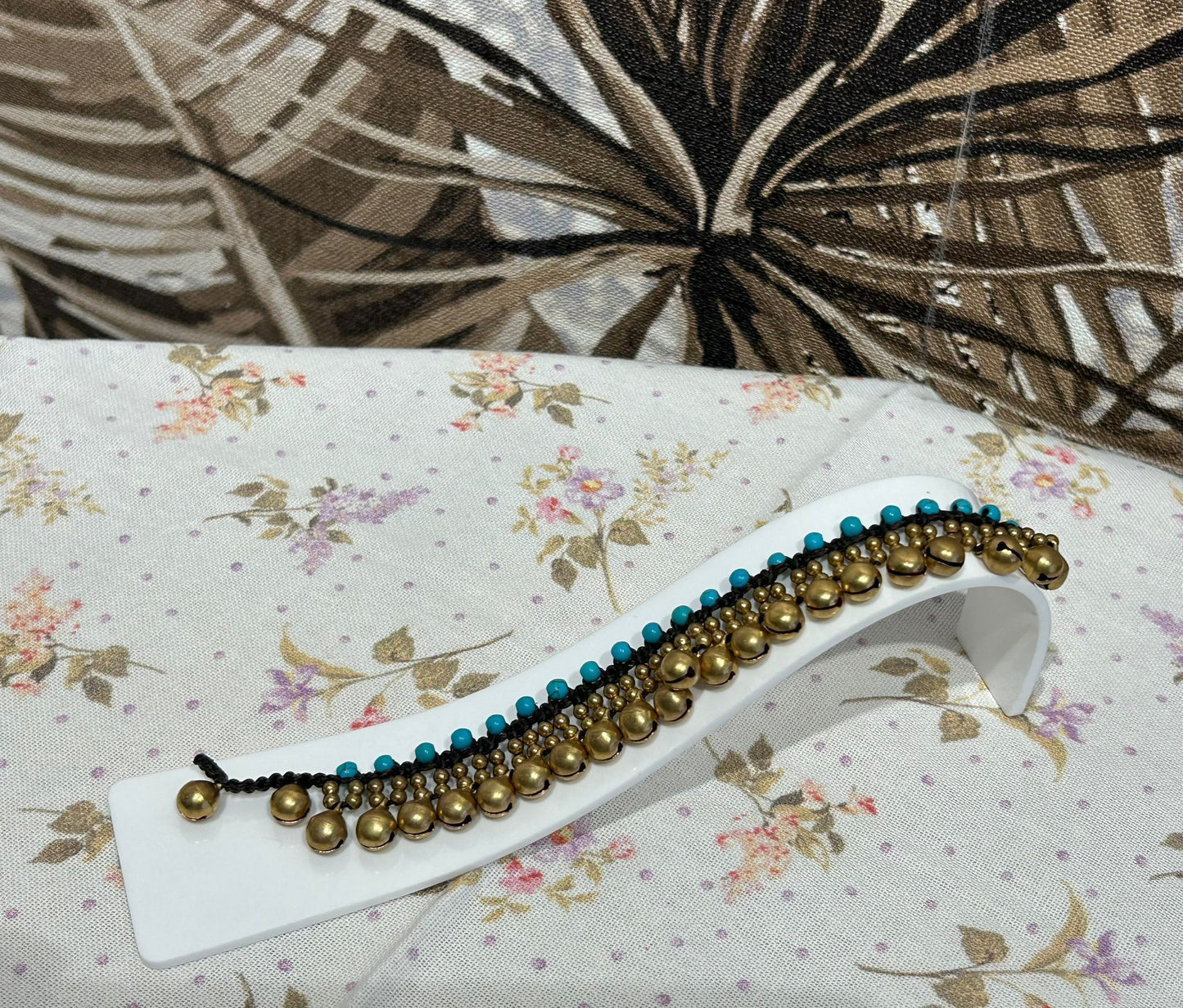 Blue bell bracelet