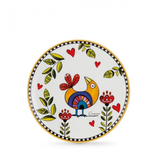 Dessert Plates Cocoricò Yellow
