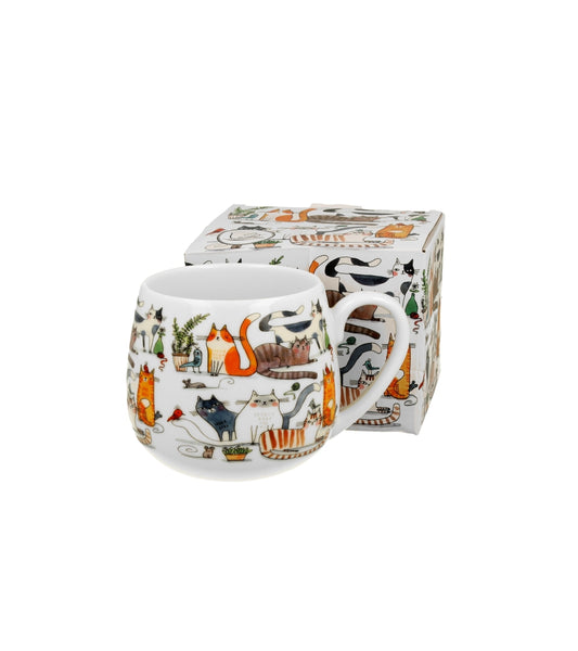 Mug Cat's World Lazy Cats
