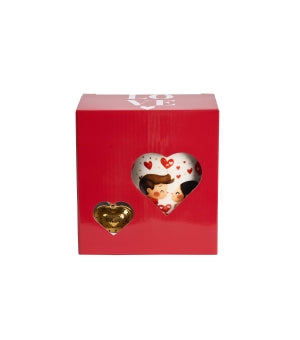 Classic mug with "heart" infuser STEAM