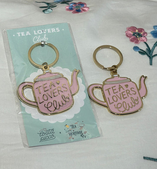 Tea Lovers Club Keychain