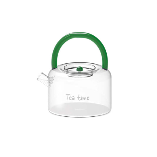 Borosilicate glass teapot