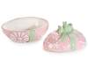 Ceramic Easter Egg Food Jar Sweet Holder Pink